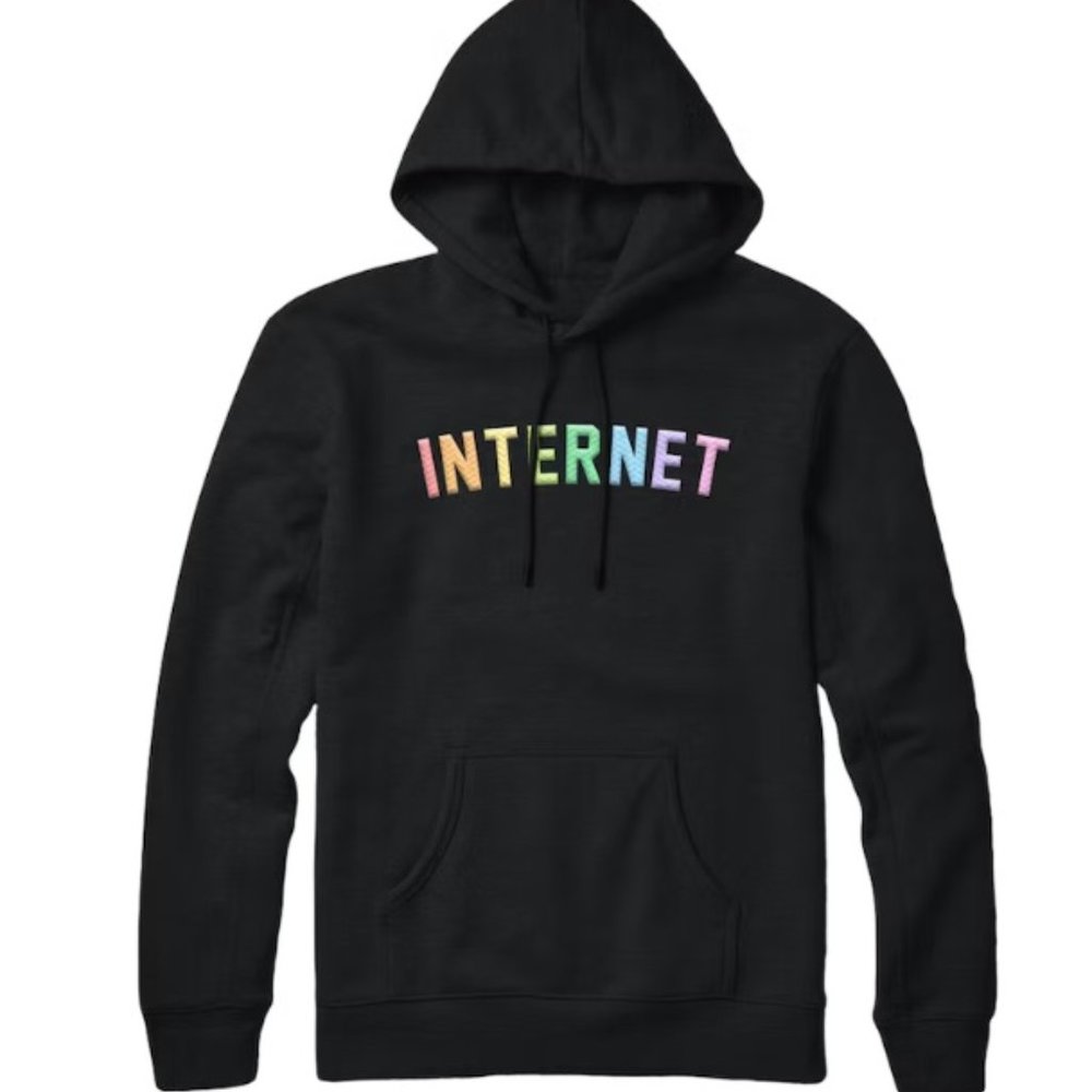 The Internet Band Merch Hoodie Size L Rare Sold out